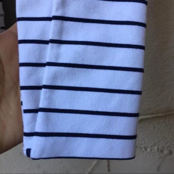 Lululemon In Stride Jacket Quiet Stripe White Deep Indigo / Deep Indigo … - Picture 8 of 11